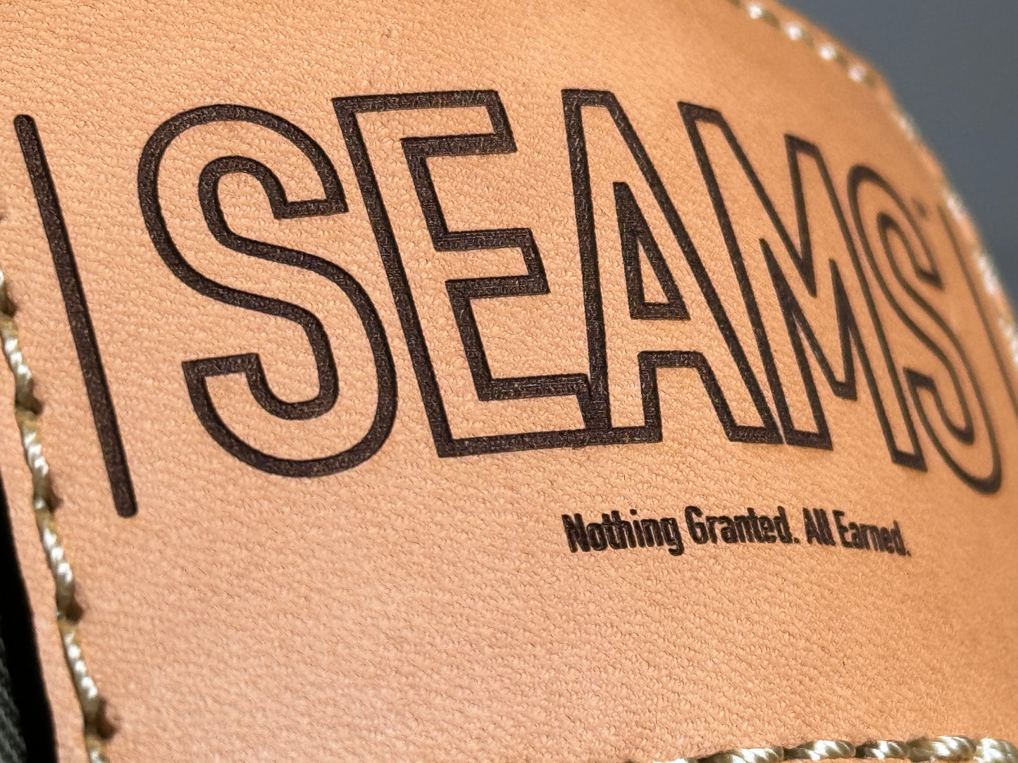 Navy/ Orange Seams